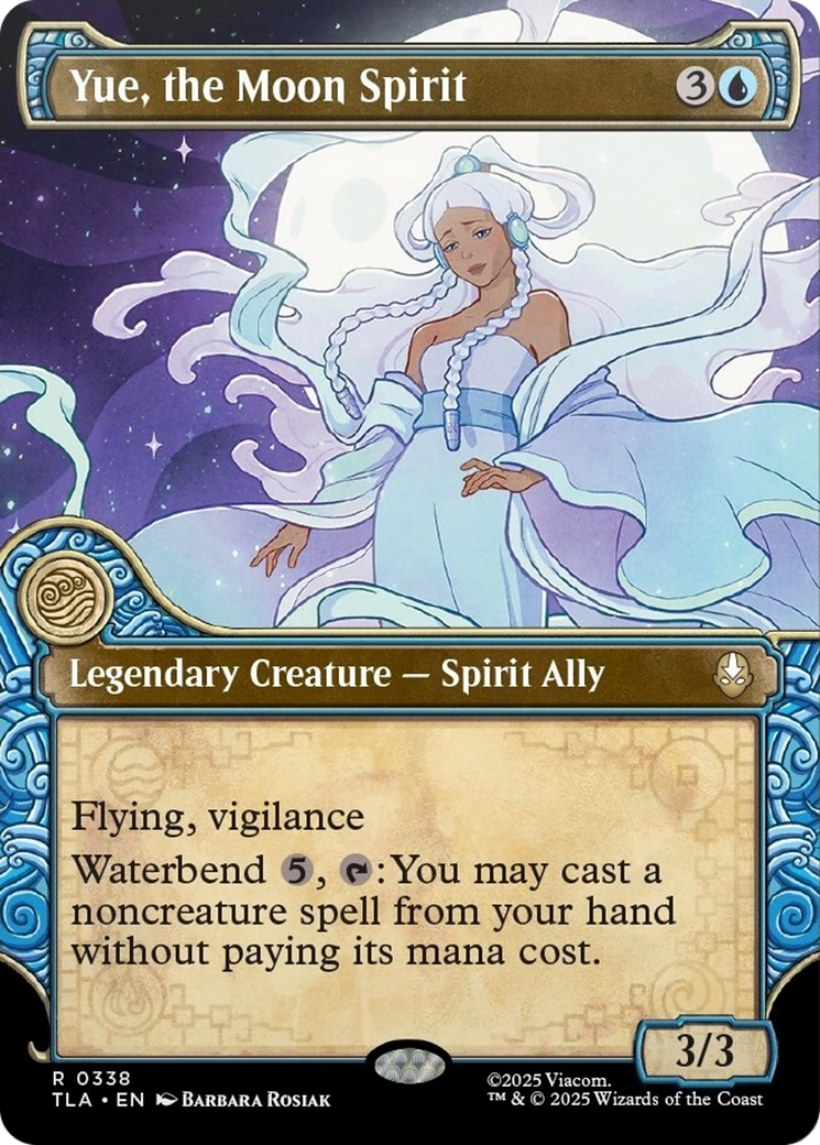 Yue, the Moon Spirit (Showcase) [Avatar: The Last Airbender] Foil