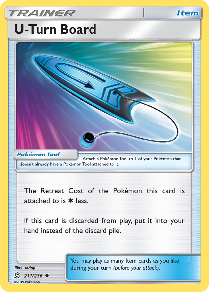 U-Turn Board (211/236) [Sun & Moon: Unified Minds] Reverse Holofoil
