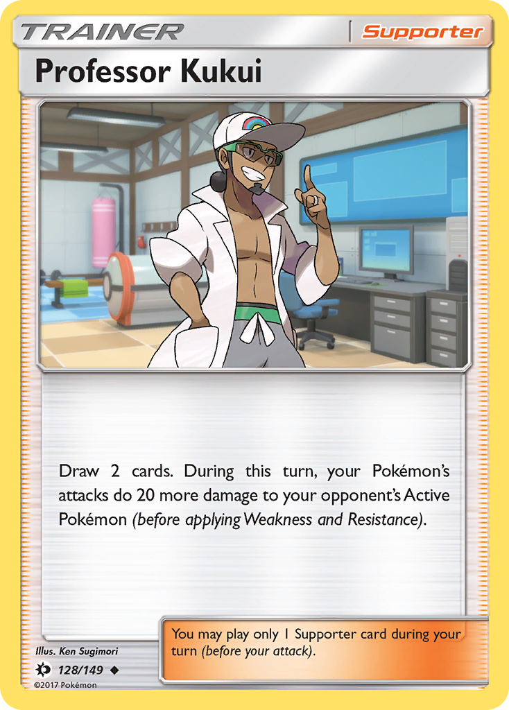 Professor Kukui (128/149) [Sun & Moon: Base Set] Reverse Holofoil