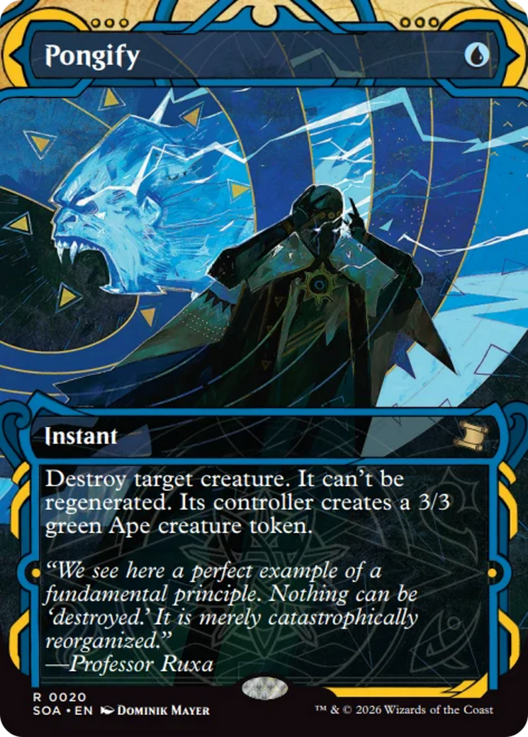 Pongify [Secrets of Strixhaven: Mystical Archive] Foil