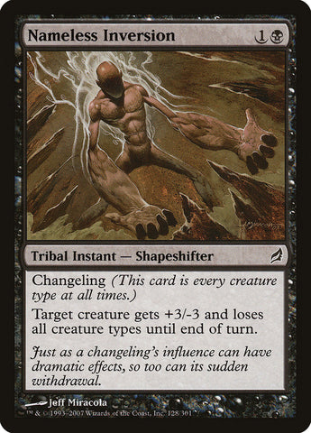 Nameless Inversion [Lorwyn] Foil