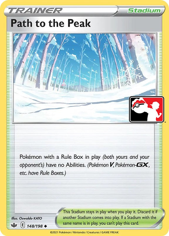 Path to the Peak (148/198) [Prize Pack Series One] Holofoil