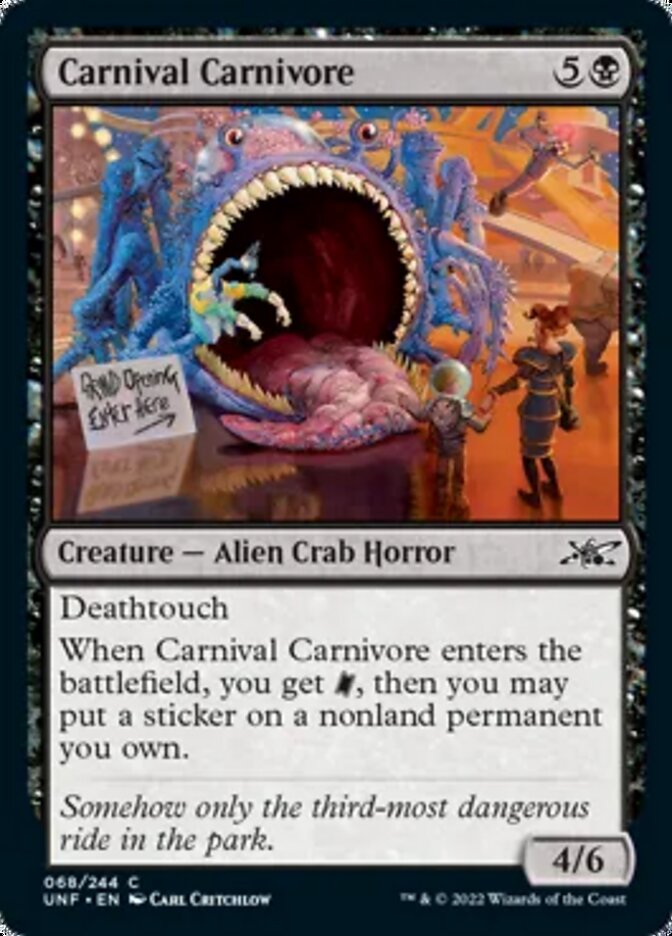 Carnival Carnivore [Unfinity] Foil