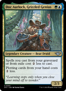 Doc Aurlock, Grizzled Genius [Outlaws of Thunder Junction] Foil