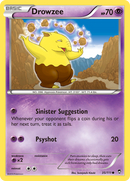 Drowzee (35/111) [XY: Furious Fists] Reverse Holofoil