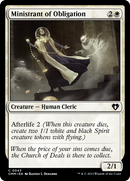 Ministrant of Obligation [Commander Masters] Foil