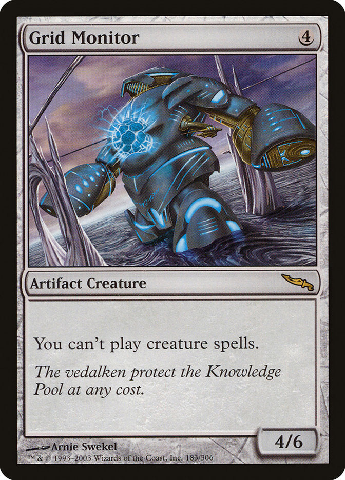 Grid Monitor [Mirrodin] Foil