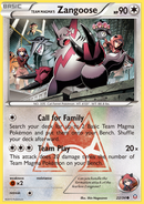 Team Magma's Zangoose (22/34) [XY: Double Crisis] Reverse Holofoil