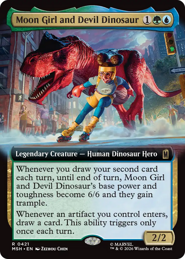 Moon Girl and Devil Dinosaur (Extended Art) [Marvel Super Heroes] Foil