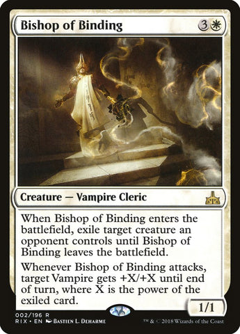 Bishop of Binding [Rivals of Ixalan] Foil