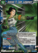 Android 17, Calm Judgement (BT20-033) [Power Absorbed] Parallel Foil
