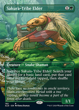 Sakura-Tribe Elder (Borderless) [Secret Lair Drop Series] Foil
