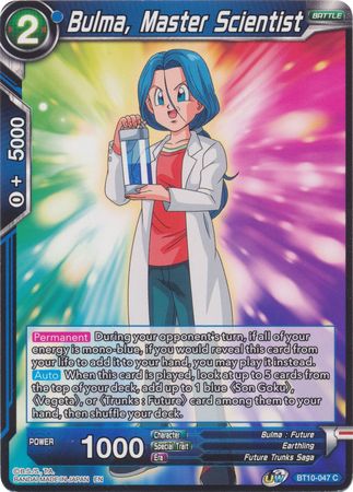 Bulma, Master Scientist (BT10-047) [Rise of the Unison Warrior] Parallel Foil