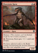 Flowstone Kavu [Dominaria United] Foil