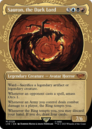 Sauron, the Dark Lord (Showcase Ring Frame) [The Lord of the Rings: Tales of Middle-Earth] Foil