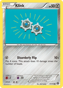 Klink (71/114) [XY: Steam Siege] Reverse Holofoil