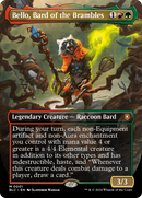 Bello, Bard of the Brambles (Borderless) [Bloomburrow Commander] Foil