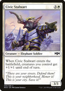 Civic Stalwart [Ravnica Allegiance] Foil