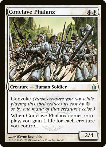 Conclave Phalanx [Ravnica: City of Guilds] Foil