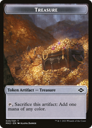 Treasure // Insect Double-Sided Token [Secret Lair: Heads I Win, Tails You Lose Tokens] Foil