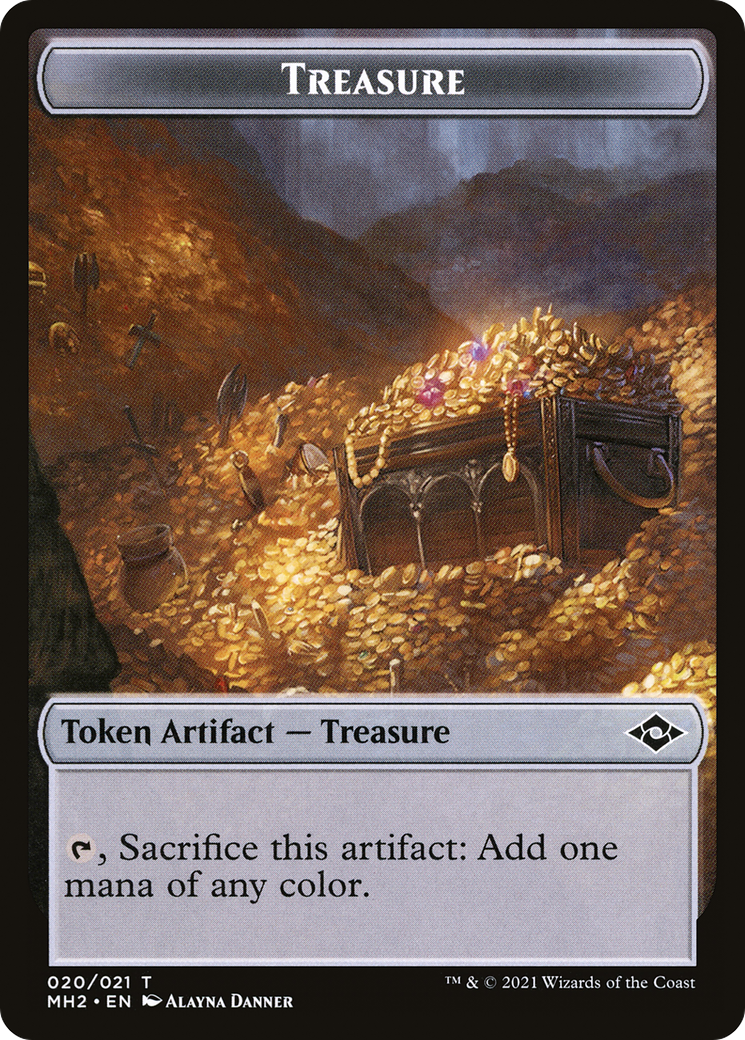 Treasure // Insect Double-Sided Token [Secret Lair: Heads I Win, Tails You Lose Tokens] Foil