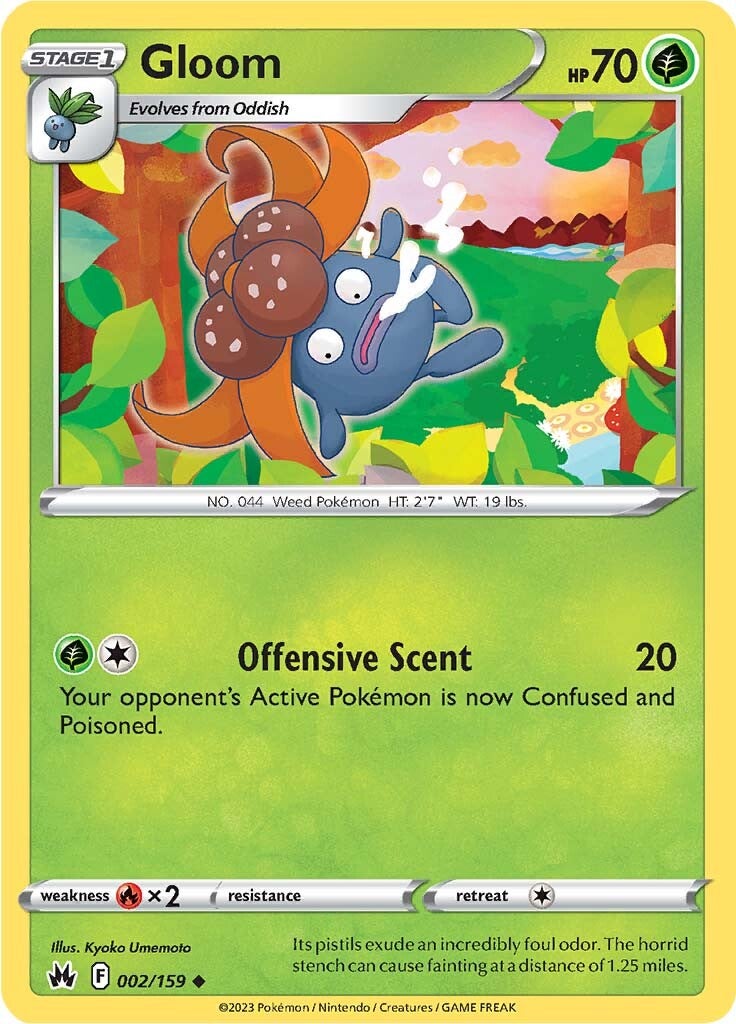 Gloom (002/159) [Sword & Shield: Crown Zenith] Reverse Holofoil