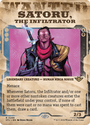 Satoru, the Infiltrator (Showcase) [Outlaws of Thunder Junction] Foil