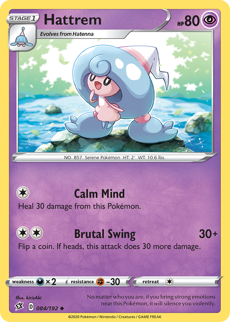 Hattrem (084/192) [Sword & Shield: Rebel Clash] Reverse Holofoil