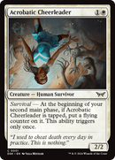 Acrobatic Cheerleader [Duskmourn: House of Horror] Foil
