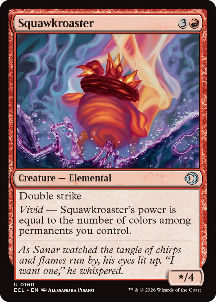 Squawkroaster [Lorwyn Eclipsed] Foil