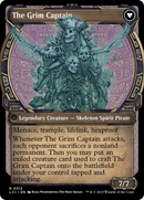 Throne of the Grim Captain // The Grim Captain (Showcase) [The Lost Caverns of Ixalan] Foil