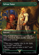 Sylvan Tutor (Borderless) [The Lord of the Rings: Tales of Middle-Earth Commander] Foil