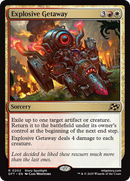 Explosive Getaway [Aetherdrift] Foil