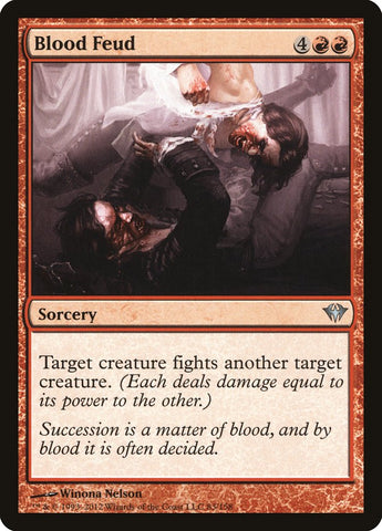 Blood Feud [Dark Ascension] Foil