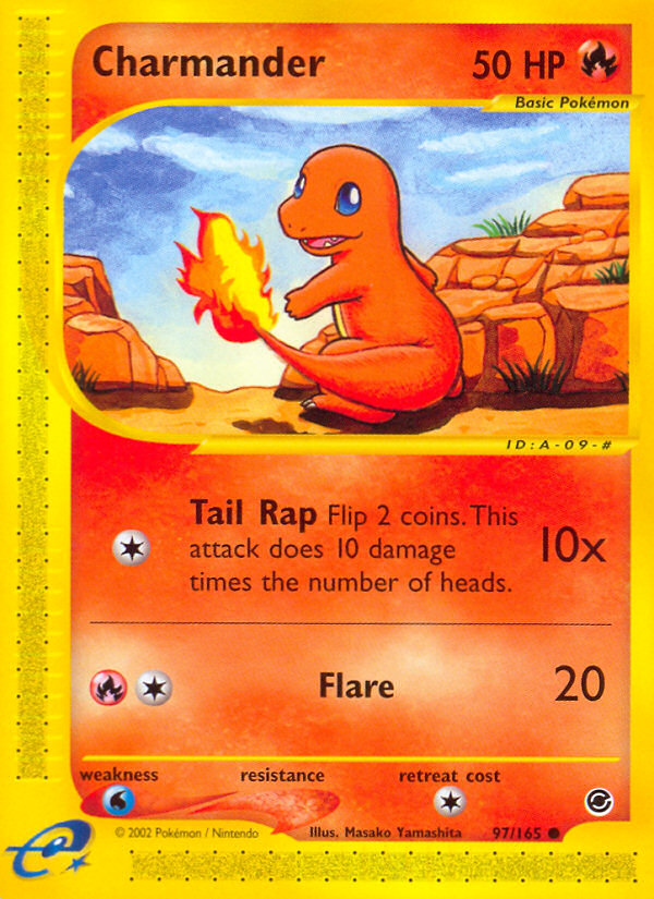 Charmander (97/165) [Expedition: Base Set] Reverse Holofoil