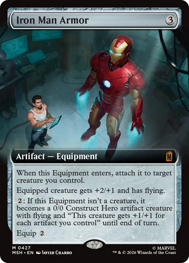 Iron Man Armor (Extended Art) [Marvel Super Heroes] Foil