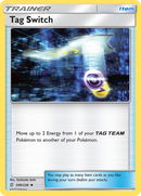 Tag Switch (209/236) [Sun & Moon: Unified Minds] Reverse Holofoil