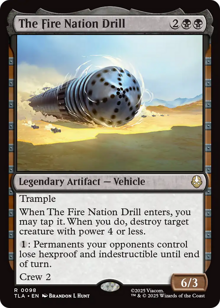 The Fire Nation Drill [Avatar: The Last Airbender] Foil