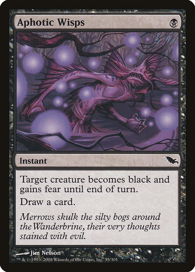 Aphotic Wisps [Shadowmoor] Foil