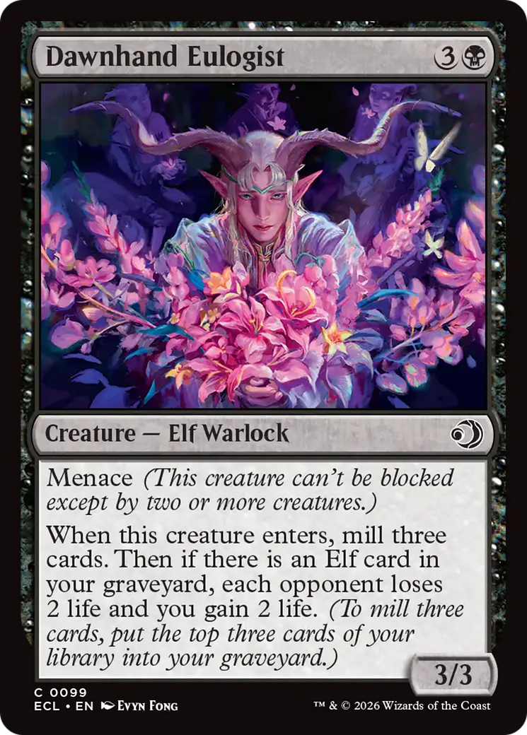 Dawnhand Eulogist [Lorwyn Eclipsed] Foil
