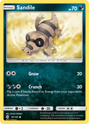 Sandile (83/149) [Sun & Moon: Base Set] Reverse Holofoil