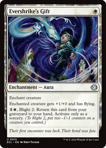 Evershrike's Gift [Lorwyn Eclipsed] Foil