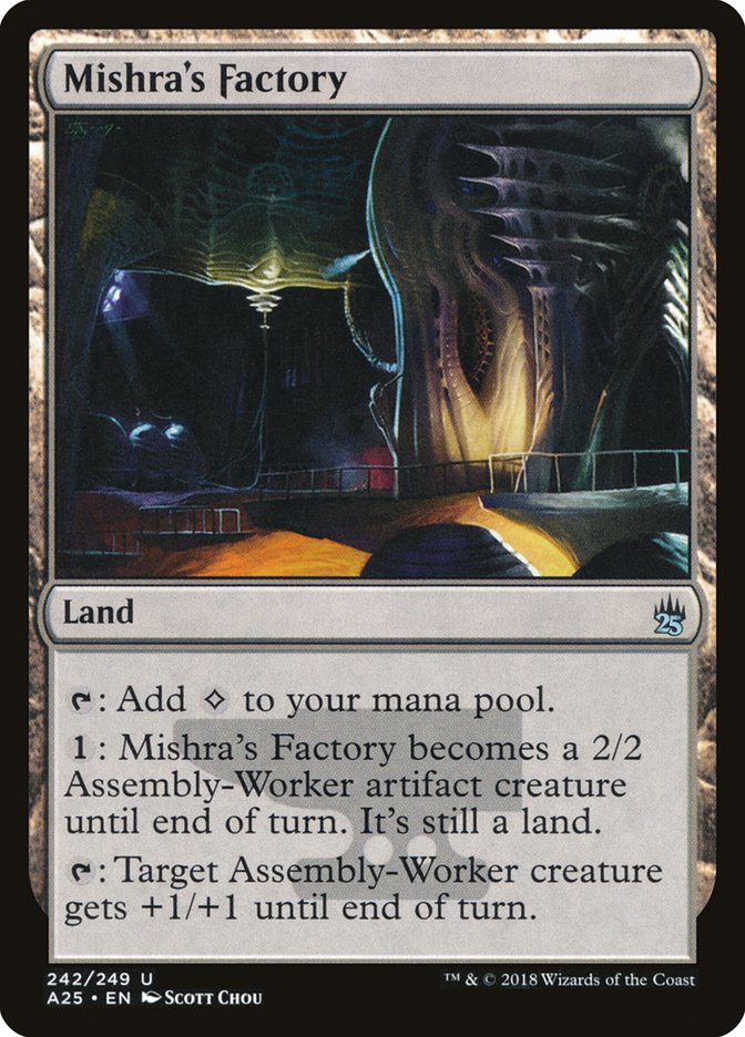 Mishra's Factory [Masters 25] Foil