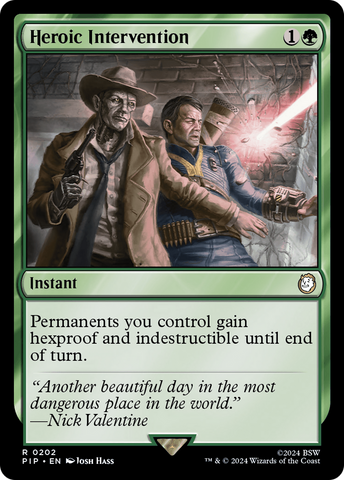 Heroic Intervention [Fallout] Foil