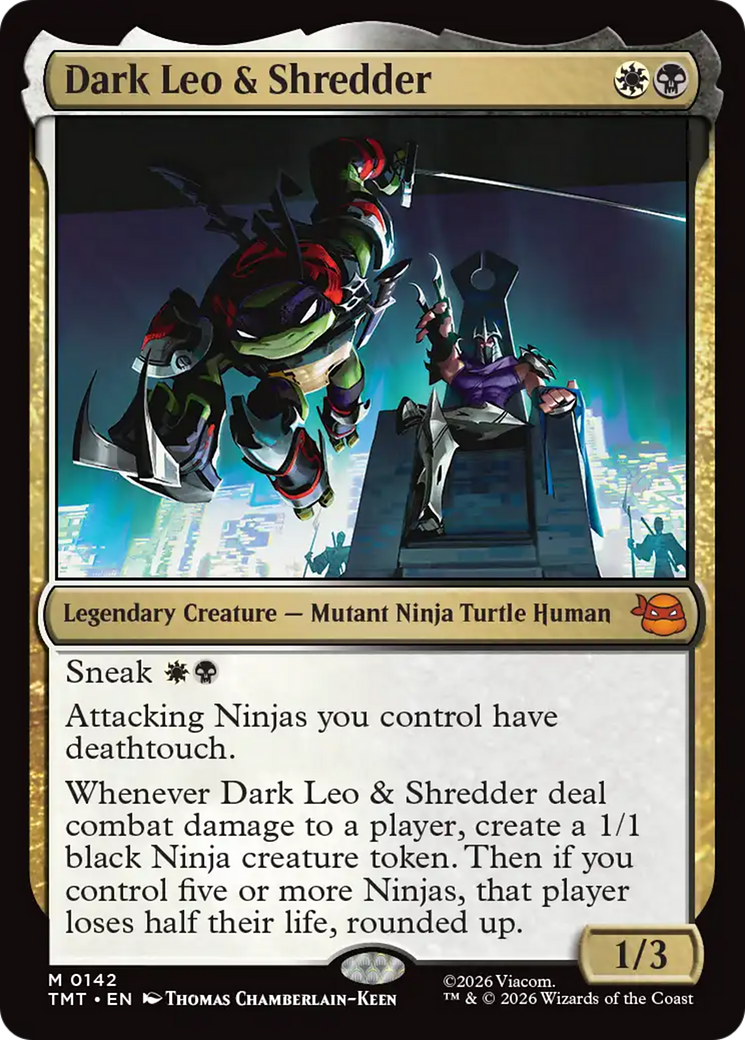 Dark Leo & Shredder [Teenage Mutant Ninja Turtles] Foil