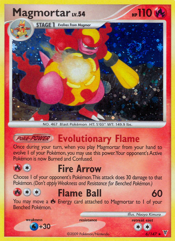 Magmortar (6/147) [Platinum: Supreme Victors] Reverse Holofoil