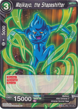 Majikayo, the Shapeshifter (DB2-154) [Divine Multiverse] Parallel Foil