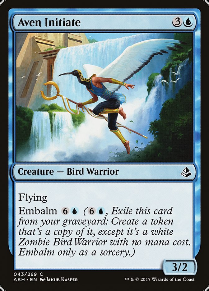 Aven Initiate [Amonkhet] Foil