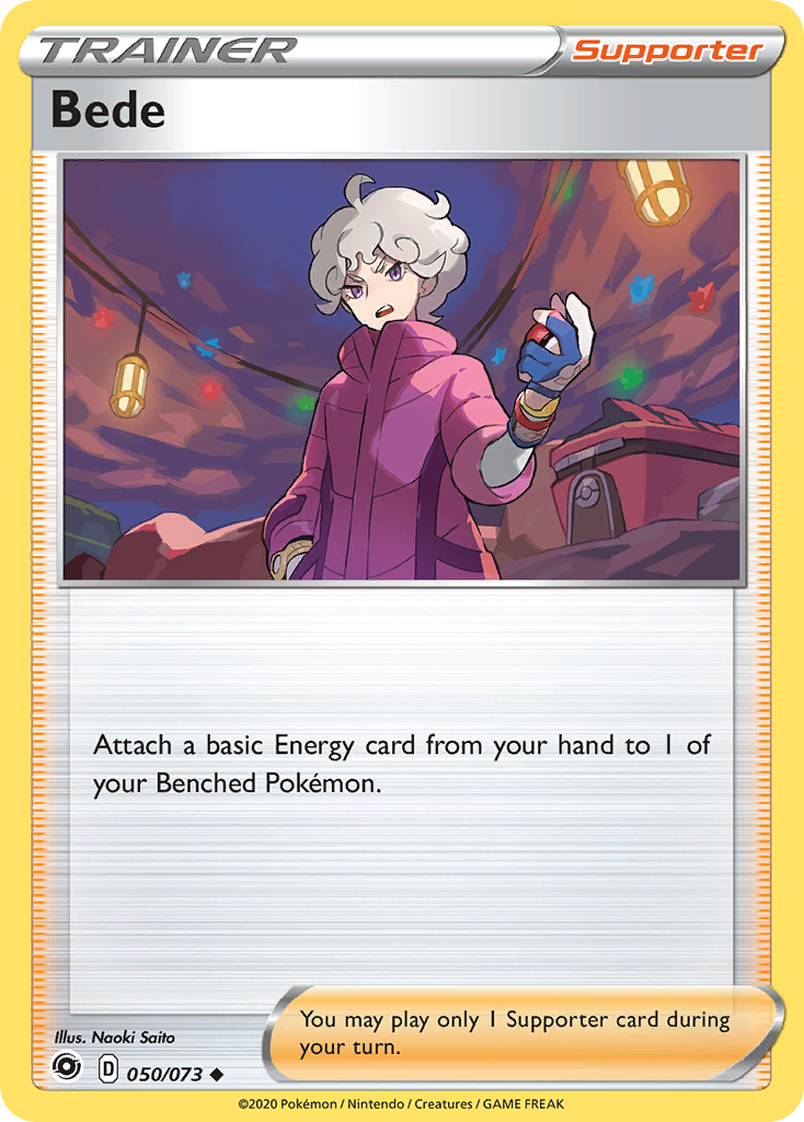 Bede (050/073) [Sword & Shield: Champion's Path] Reverse Holofoil