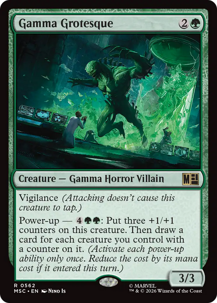 Gamma Grotesque [Marvel Super Heroes Commander] Foil